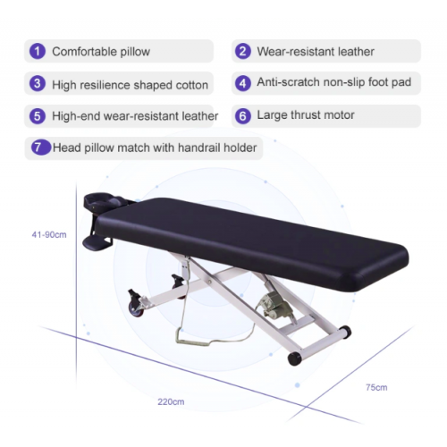 Массажный стол "HZ-3336" 1 мотор